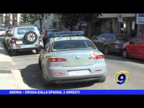 ANDRIA | Droga dalla Spagna, 2 arresti