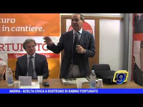 ANDRIA | Scelta civica a sostegno di Sabino Fortunato