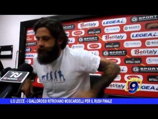 U.S. LECCE | I giallorossi ritrovano Moscardelli per il rush finale