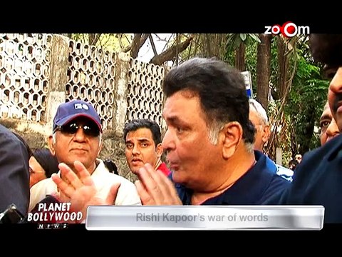 Rishi Kapoor's sense of humour lands him in trouble - Bollywood News