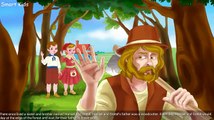 Hansel & Gretel - World famous English fairy tale (story) in cartoon animation by Jingle T