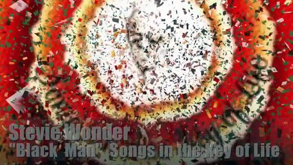 Stevie Wonder, "Black Man,"  "Songs in the Key of Life"... Best Fit Square Production