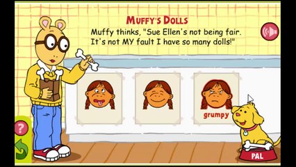 Arthur About Face Cartoon Animation PBS Kids Game Play Walkthrough