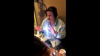 Audiobook Narrator Barbara Rosenblat LIVE RECORDING SESSION