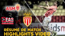 W18 EA Guingamp 0-2 AS Monaco FC, Highlights
