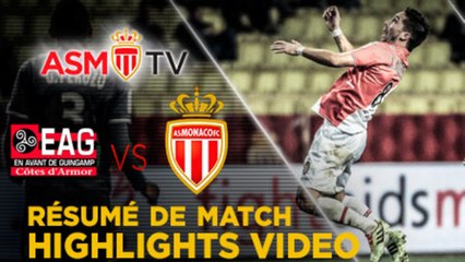 W18 EA Guingamp 0-2 AS Monaco FC, Highlights