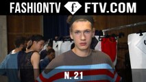 N. 21 Backstage Spring/Summer 2016 | Milan Collections: Men | FashionTV