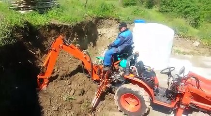 mini kanal kazıcı kepçe CANLI MAKİNA