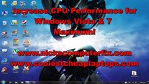 How to Increase CPU Speed Windows 7 Free Easy & Fast & How to make Windows 7 Faster