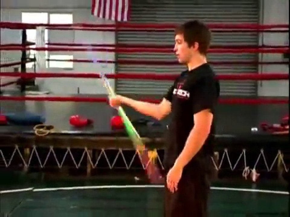 Bo Staff Attack Techniques - Bo Staff One-Handed Spin