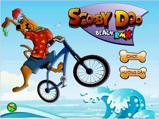 Game scooby doo biểu diễn xe đạp - đua xe đạp