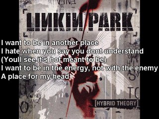 Linkin Park - A Place For My Head (lyrics)