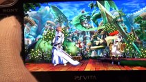 PS VITA - Unboxing and review of BlazBlue plus PS Vita info