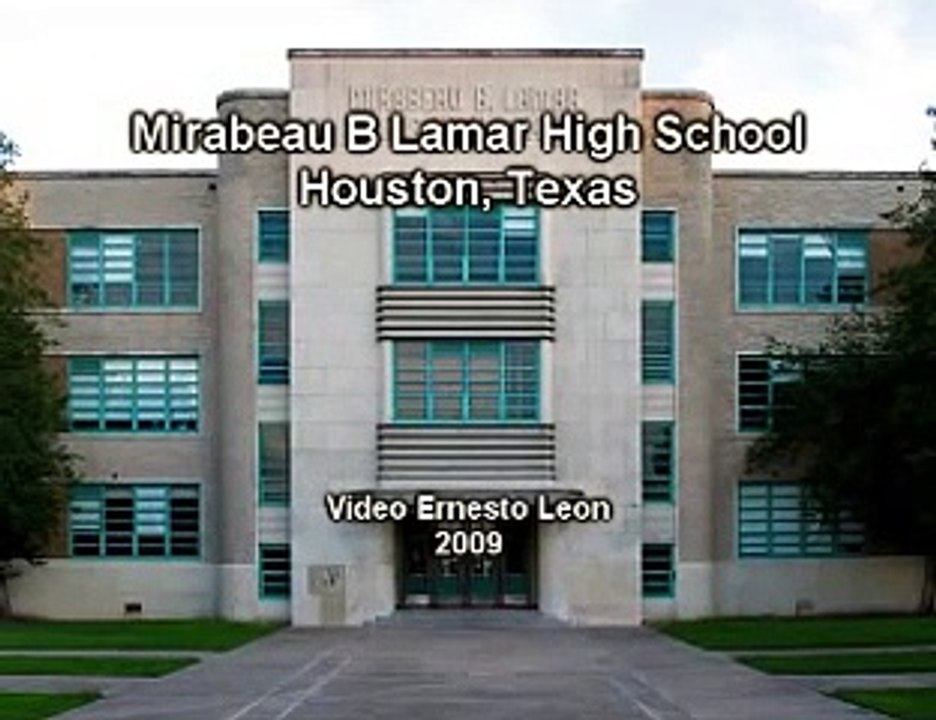 Mirabeau B. Lamar Senior High School  ( Houston, Texas ) Video Ernesto Leon