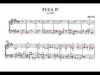 Bach: WTC1 No. 4 in c sharp minor BWV 849 (Richter)