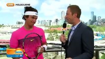 The Rafa Nadal impersonator