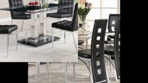 Black Glass Dining Table