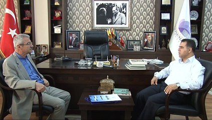 Büyük Türkçe Sözlüğün Yazarı Doğan, Başkan Aksoy’u Ziyaret Etti