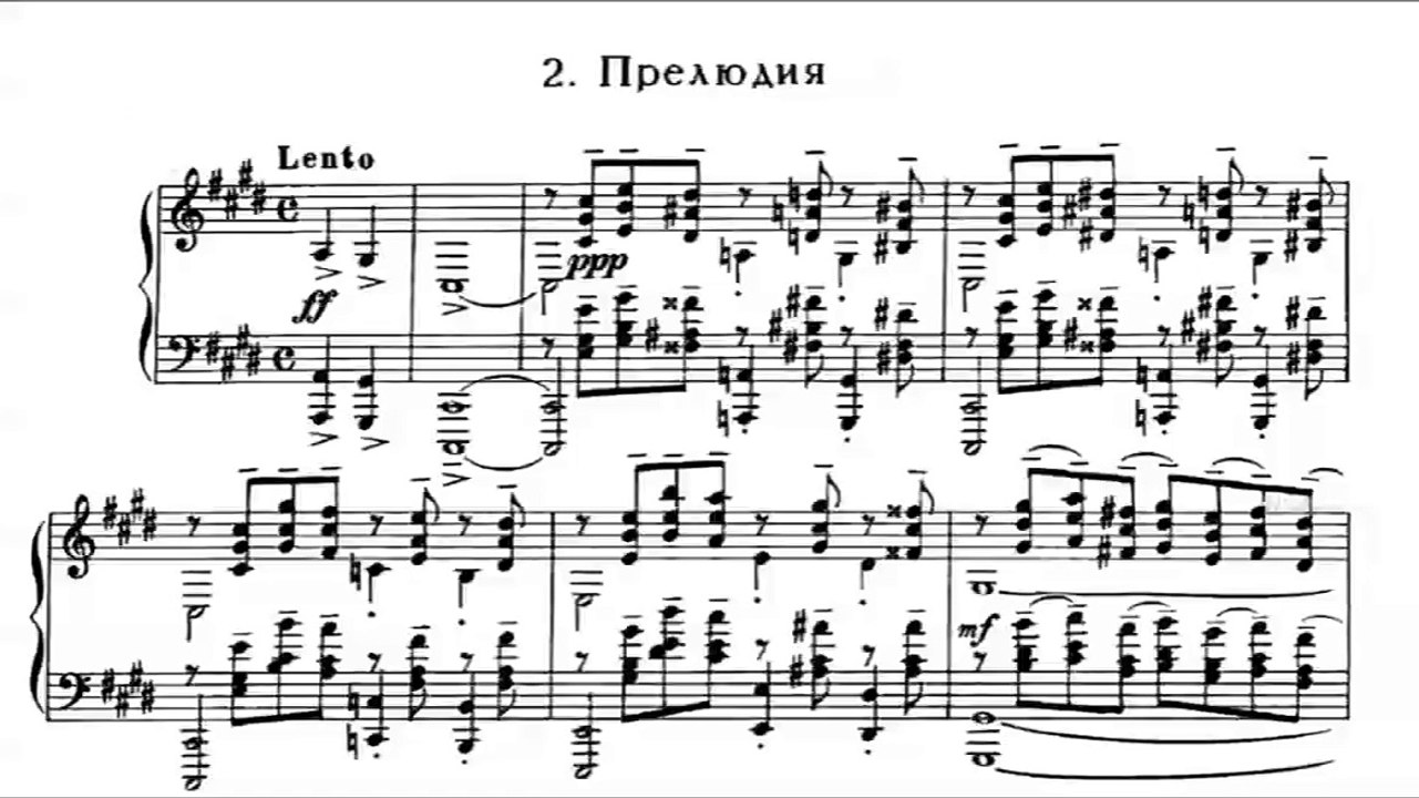 Rachmaninoff Prelude Op. 3 No. 2 in C# Minor (Rachmaninoff)