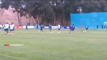 Lionel Messi scored some goals in Argentina training 2015