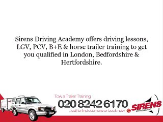Why choose Sirens Driving Academy for successful driving career
