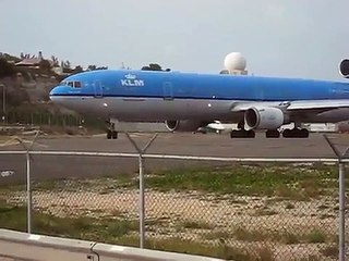 Décollage de l'aéroport Princess Juliana à Saint-Martin