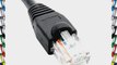 7 Ft (7ft) Cat6 Ethernet Network Patch Cable Black RJ45 m/m (10 PACK)