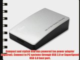 Ableconn USB3DVI0S SuperSpeed USB 3.0/2.0 to DVI Slim Display Video Adapter up to 2048x1152