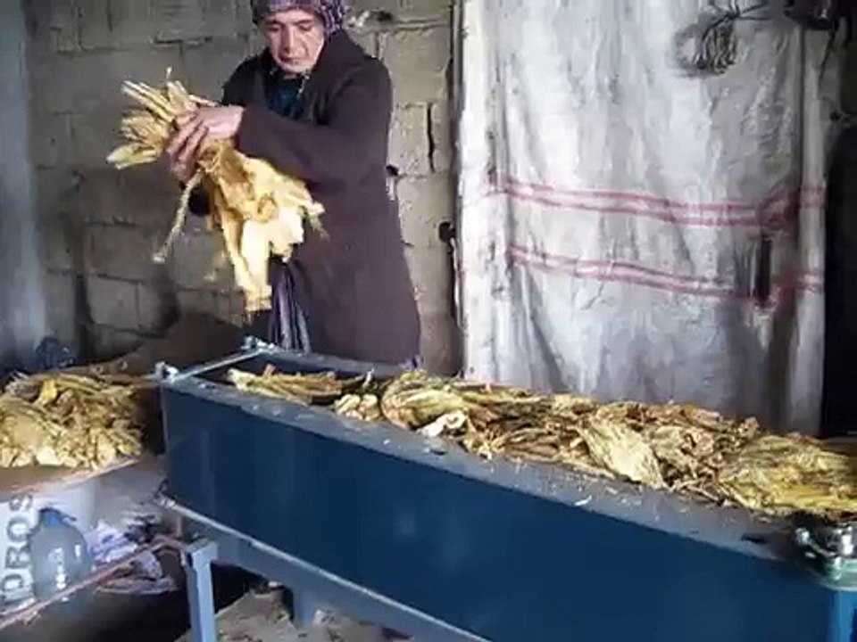müslüm kirvenin tütün bıçağı tütün doğrama makinesi