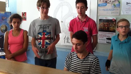 Un petit concert en amont du brevet