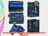 SainSmart UNO ATmega328p   SainSmart LCD Keypad Shield   SainSmart XBee Shield   SainSmart