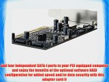 Monoprice 4 Port SATA Serial ATA PCI RAID Controller Card - Silicon Image (102667)