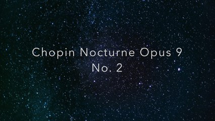 Chopin Nocturne Opus 9 No. 2 - by Yuan Fung (High Quality)