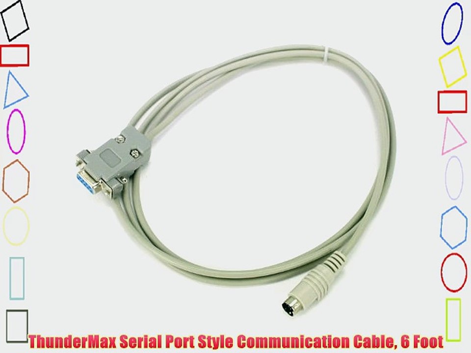 ThunderMax Serial Port Style Communication Cable 6 Foot