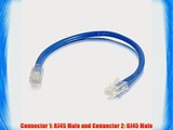 C2G / Cables to Go 24348 Cat5E Non-Booted Patch Cables 25-Value Pack Blue (3 Feet/0.91 Meters)