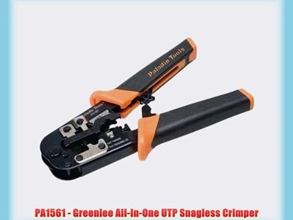 PA1561 - Greenlee All-In-One UTP Snagless Crimper