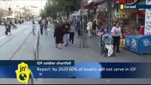 Israel running out of Soldiers? IDF: 60% dodging draft by 2020 -Religious exemption, aliyah to blame