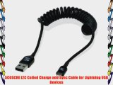 SCOSCHE I2C Coiled Charge and Sync Cable for Lightning USB Devices