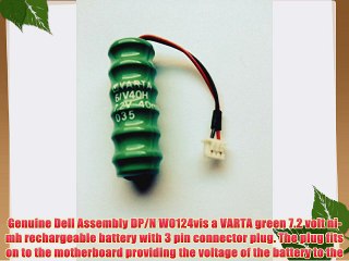 DELL Latitude D800 CMOS RTC Reserve Battery W0124