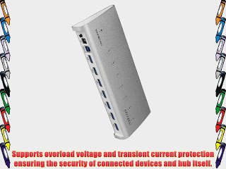 下载视频: dodocool 7-port Usb 3.0 Hub Superspeed 5gbps External Ac Adapter Drive Free Support Windows