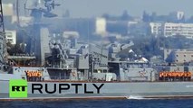 [WW3 in ACTION] Russian MISSILE DESTROYER heads towards Mediterranean close to SYRIAN shores