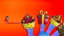 Finger Family Nursery Rhymes with Chocolates  Cake Pop  Cup Cakes and Many More