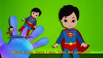 superhero rhymes - spiderman rhymes for kids - finger family rhymes - finger family kids rhymes