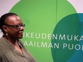 Nomvula Dlamini vierailulla Kepassa