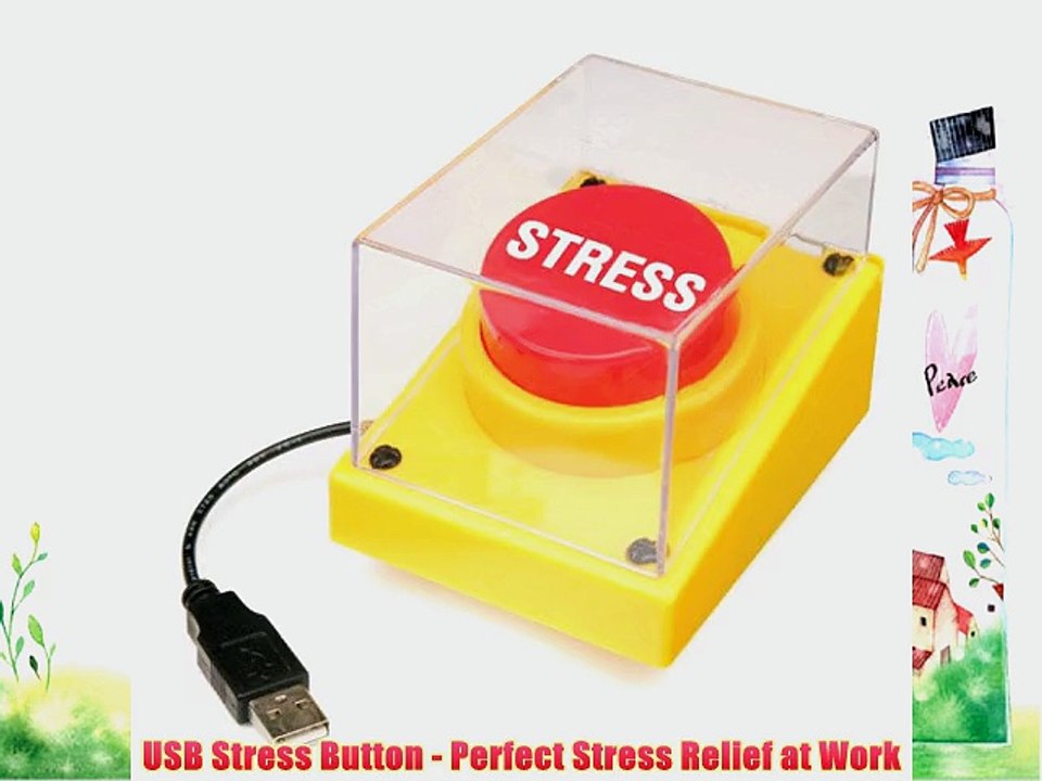 USB Stress Button - Perfect Stress Relief at Work