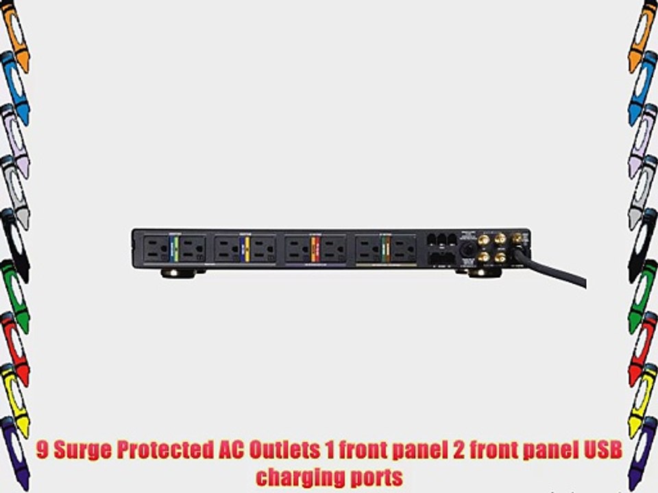 Monster Cable MP HTS 1900G Home Theater PowerCenter with Clean Power Stage 2