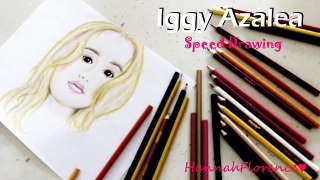 ~ Iggy Azalea Speed Drawing II HannahFlorence♥ ~