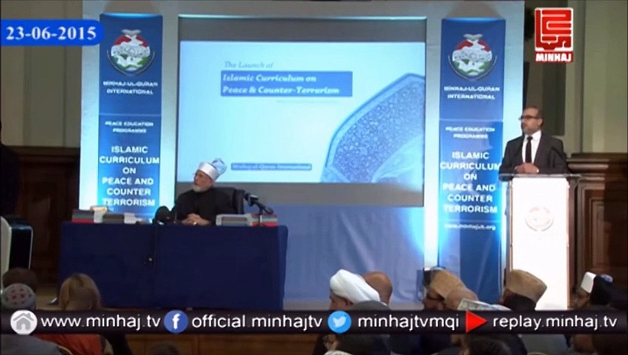 Q & A Session at launch of Peace Curriculum