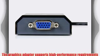 StarTech.com USB to VGA Adapter - External USB Video Graphics Card for PC and Mac - 1920 x