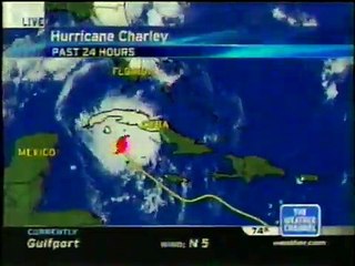 TWC Hurricane Charley coverage 2004: Clip 2